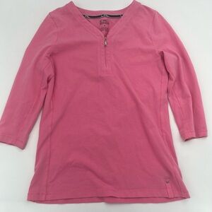 Lauren Ralph Lauren Pink 3/4 Sleeve Tee